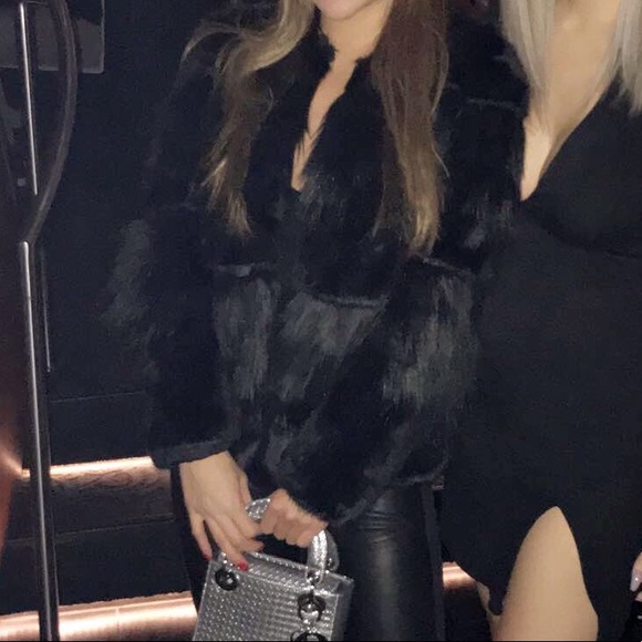 Zara Faux Fur Jacket - Picture 3 of 4